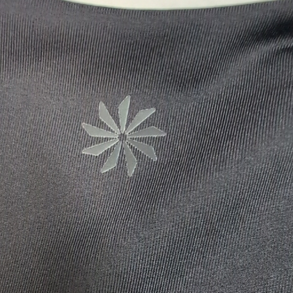 Athleta Women's Classic Black Sports Bra - Picture 7 of 10